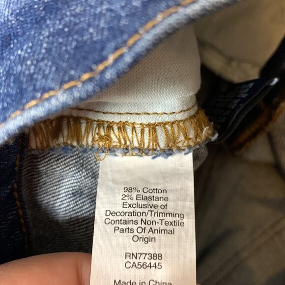 Madewell The High-Rise Slim Boyjean in Medium Blue Wash Style s 26 - Picture 3 of 7